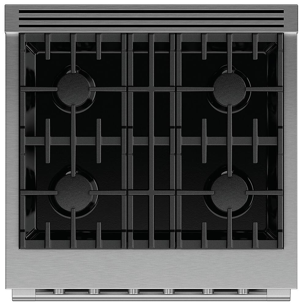 Alt View 12. Fisher & Paykel - Professional 30 inch 4 Burner Gas Range (LP) - Stainless Steel.