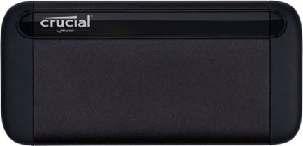 Crucial – X8 2TB External USB-C 3.2 Gen 2/USB-A Portable Solid State Drive