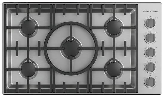 Fisher Paykel 36 In Professional Drop In Gas Cooktop with Halo