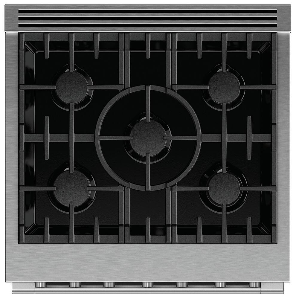 Alt View 12. Fisher & Paykel - Professional 30 inch 5 burner Gas Range (LP) - Stainless Steel.