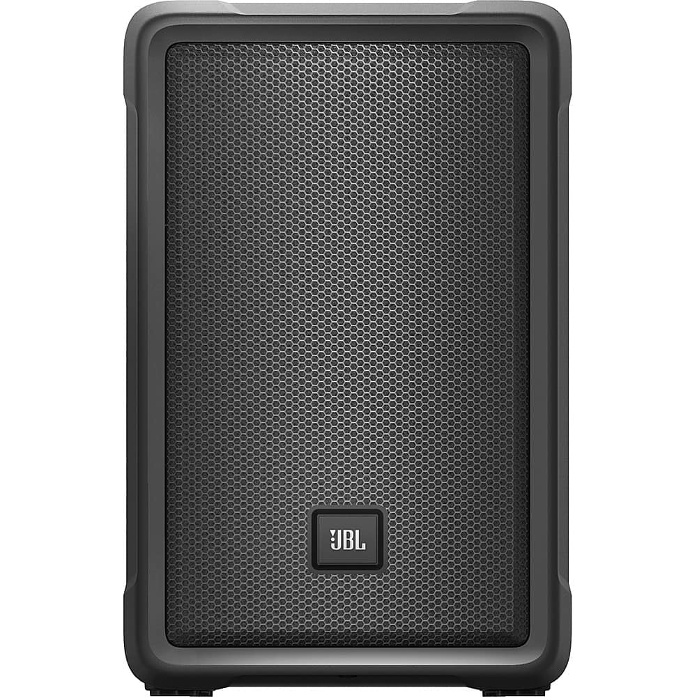 Front. JBL - IRX108BT 1300W Powered 8" Portable Speaker with Bluetooth - Black.