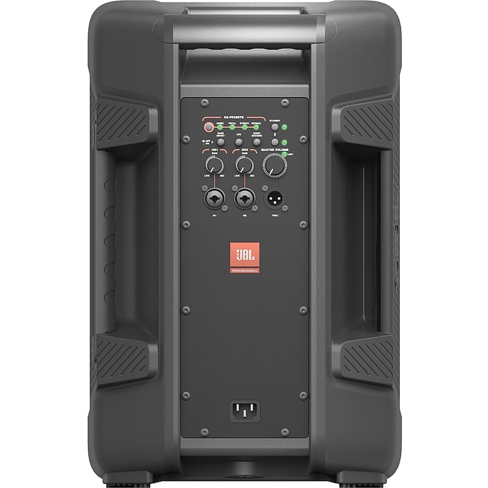 Alt View 11. JBL - IRX108BT 1300W Powered 8" Portable Speaker with Bluetooth - Black.