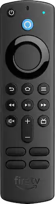 Amazon - Alexa Voice Remote (3rd Gen) with TV controls | Requires compatible Fire TV device | 2021 release - Black