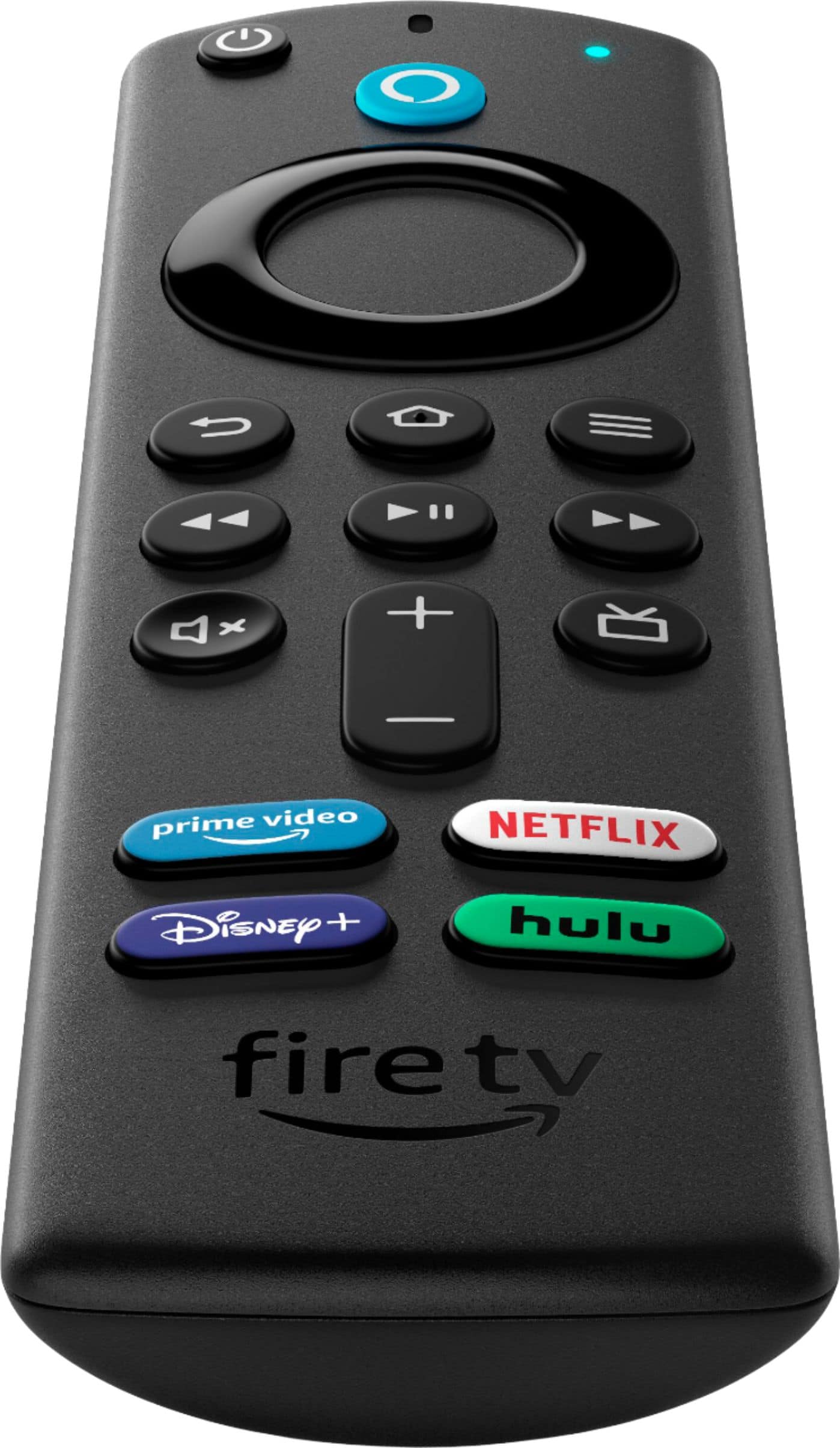 Alt View 11. Amazon - Alexa Voice Remote (3rd Gen) with TV controls | Requires compatible Fire TV device | 2021 release - BLACK.