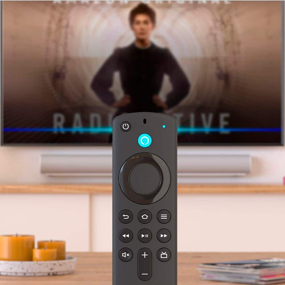 Alt View 13. Amazon - Alexa Voice Remote (3rd Gen) with TV controls | Requires compatible Fire TV device | 2021 release - BLACK.