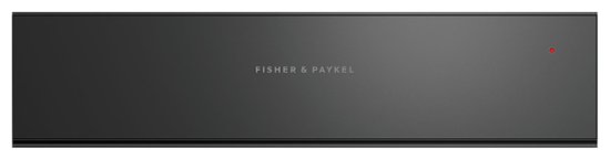 Front Zoom. Fisher & Paykel - Minimal 24-in Warming Drawer with Push to Open Door - Black.
