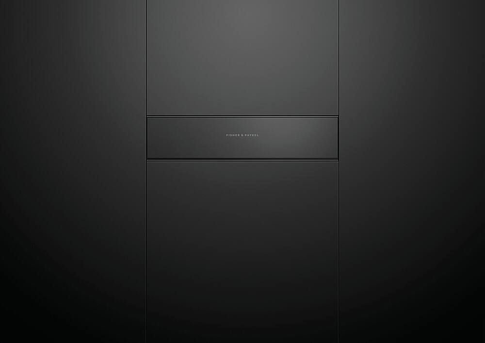 Alt View 11. Fisher & Paykel - Minimal 24-in Vacuum Drawer - Black.