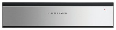 Fisher & Paykel - Contemporary 24-in Warming Drawer with Push to Open Door - Stainless steel - Front_Zoom