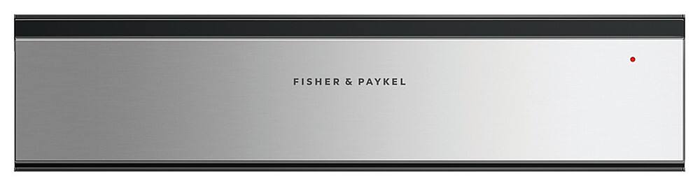 Front. Fisher & Paykel - Contemporary 24-in Warming Drawer with Push to Open Door - Stainless Steel.