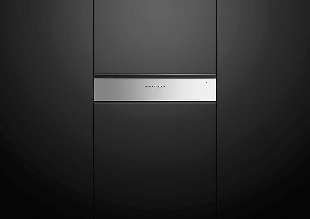 Alt View 11. Fisher & Paykel - Contemporary 24-in Warming Drawer with Push to Open Door - Stainless Steel.