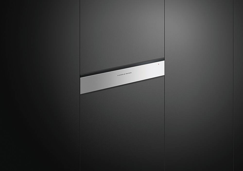 Alt View 12. Fisher & Paykel - Contemporary 24-in Warming Drawer with Push to Open Door - Stainless Steel.