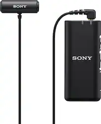 Sony - ECMW2BT Omnidirectional Wireless Microphone with Bluetooth - Black - Front_Zoom