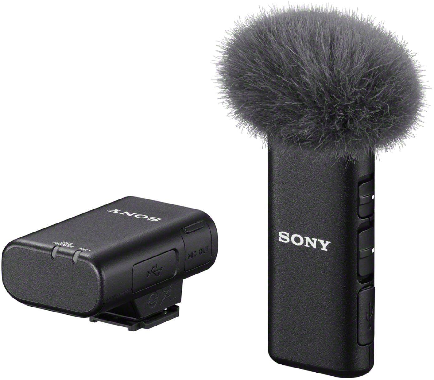 Alt View 21. Sony - ECMW2BT Omnidirectional Wireless Microphone with Bluetooth - Black.