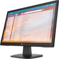 HP - P22v G4 Monitor 21.5 LCD FHD - Black - Front_Zoom
