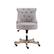 Alt View Zoom 14. Linon Home Décor - Scotmar Plush Button-Tufted Adjustable Office Chair With Wood Base - Light Gray.