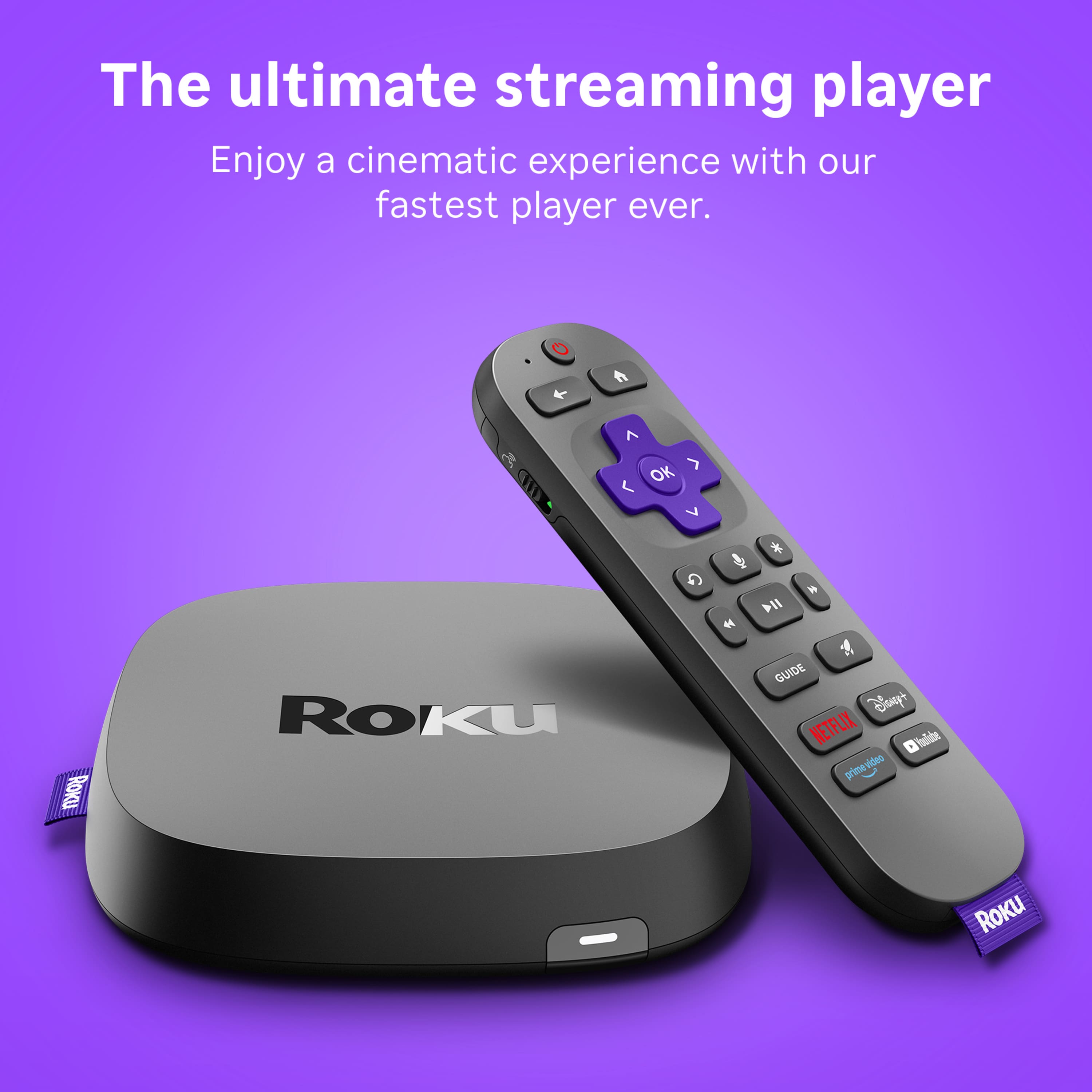Roku Ultra | 4K/HDR10+/Dolby Vision & Atmos Streaming Device with