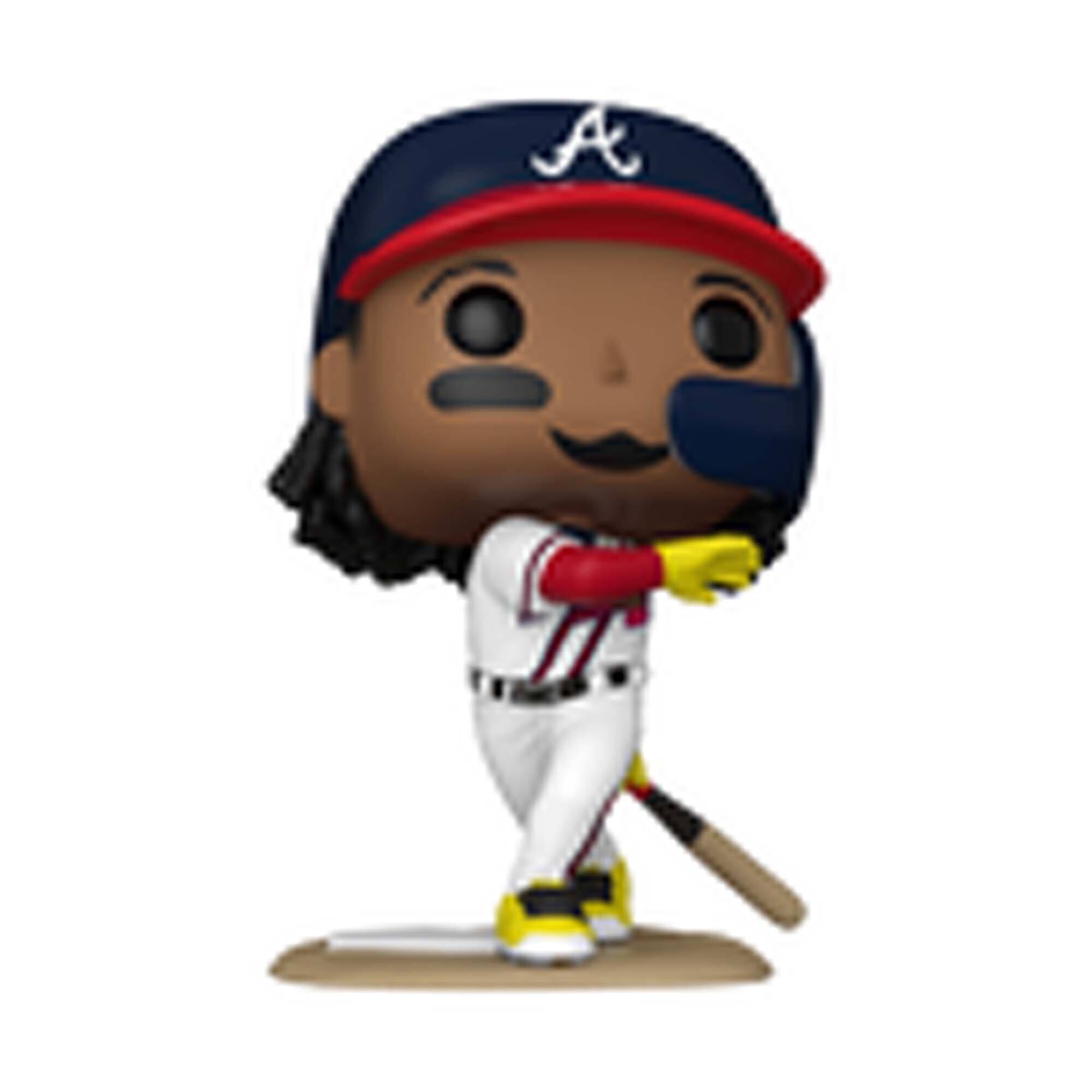 Alt View 1. Funko - Atlanta Braves Ronald Acuna Jr. Funko Pop! Vinyl Figure - Multicolor.