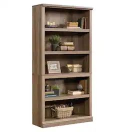 Sauder - Miscellaneous Storage Bookcase finish - Salt Oak