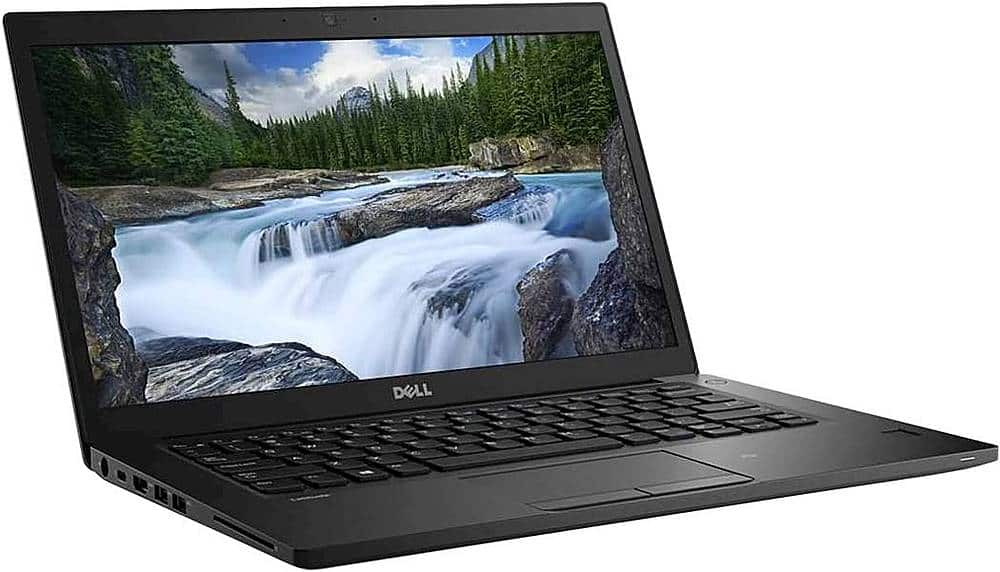 Angle View: Dell - Latitude 7480 14" Refurbished Laptop - Intel Core i5 - 16GB Memory - 512GB SSD - Gray