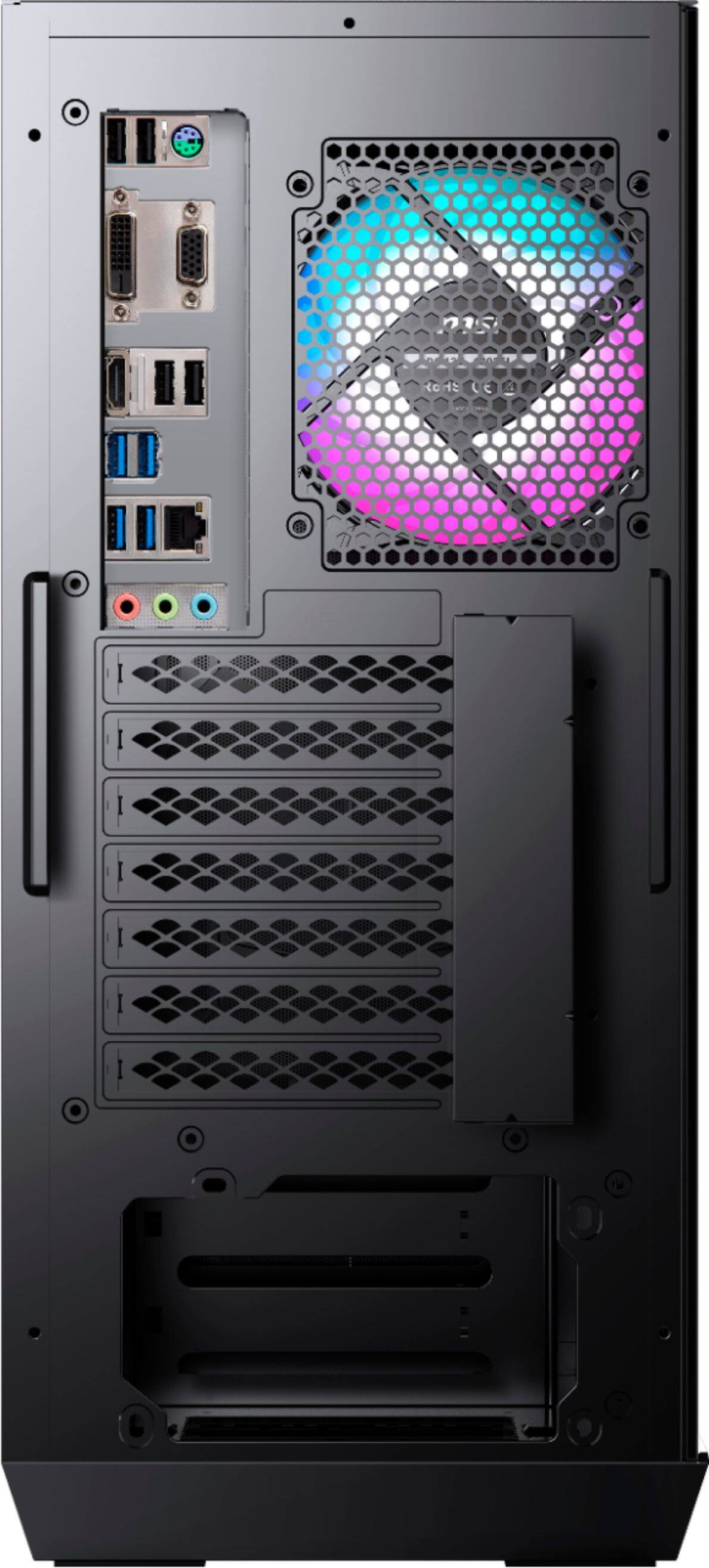 Back. MSI - Aegis RS Gaming Desktop - Intel Core i7-11700F - 16GB Memory - NVIDIA Geforece RTX 3070 - 1TB SSD - Black - Black.
