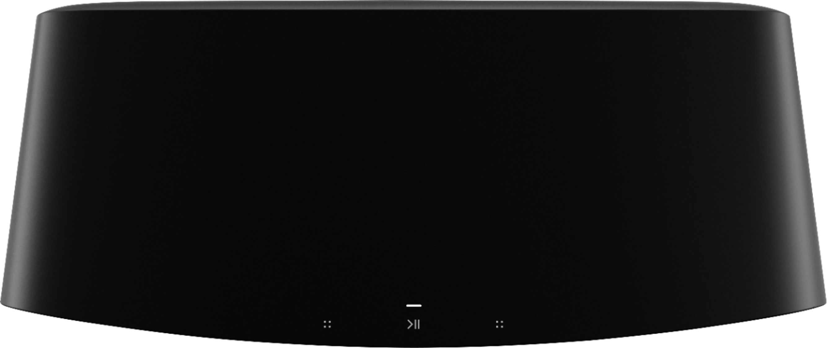 Left View: Bluesound - Omni-Hybrid Hi-Res Wireless Music Streaming Speaker - Black