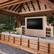 Alt View 11. Seura - TV and Soundbar Cover for Séura 43" Shade Series 2 Outdoor - Black.