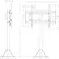 Alt View 14. Seura - Outdoor TV Floor Stand for most Outdoor TVs up to 86", pole mount extends from 39.75" to 61.75" - Black.