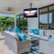 Angle Zoom. Seura - Outdoor Ceiling Wall Mount for most 42" - 86" Outdoor TVs, extends 36.5"- 65" - Black.