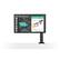Alt View 11. LG - 27” Ergo IPS QHD Monitor with Ergonomic Stand & C-Clamp - Black.