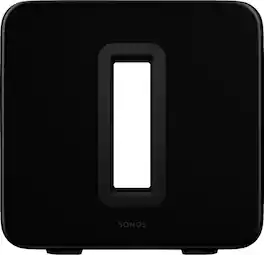 Sonos - Geek Squad Certified Refurbished Sub (Gen 3) Wireless Subwoofer - Black