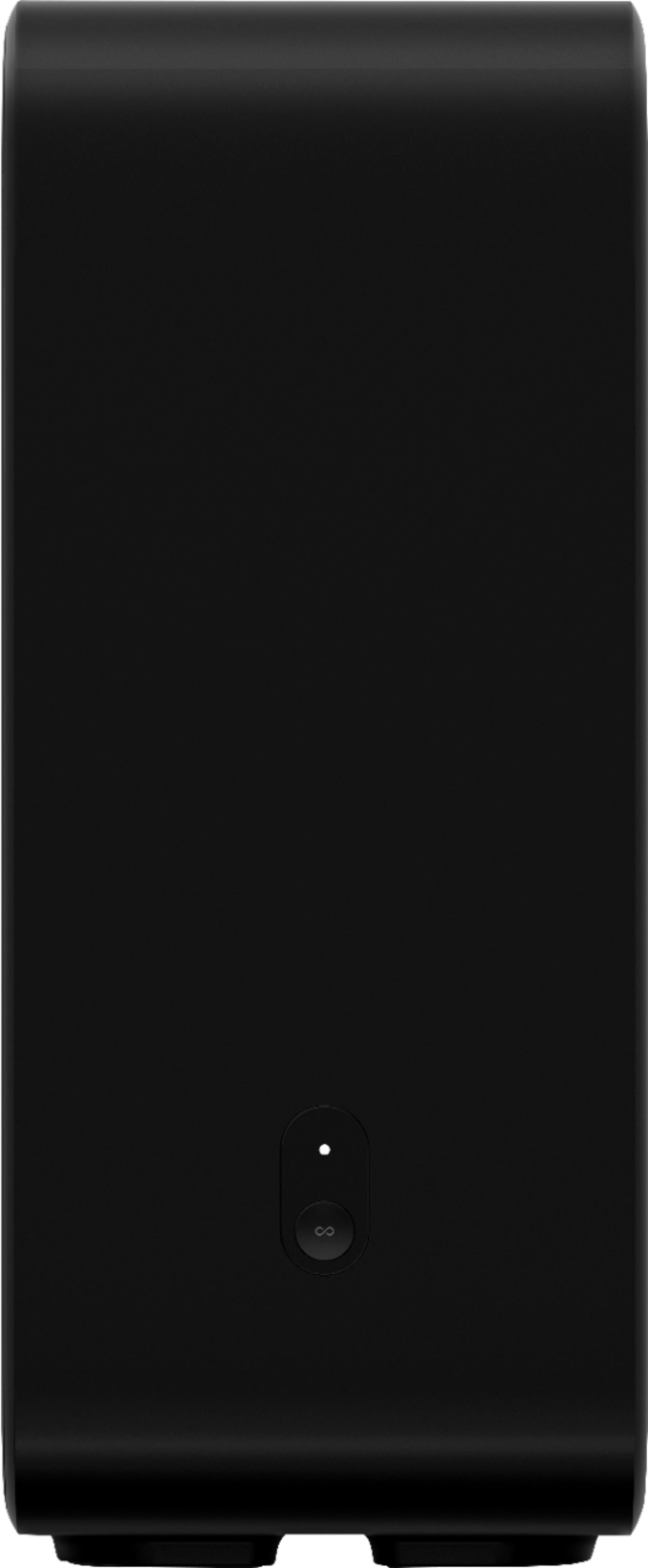 Left View: Sonos - Geek Squad Certified Refurbished Sub (Gen 3) Wireless Subwoofer - Black