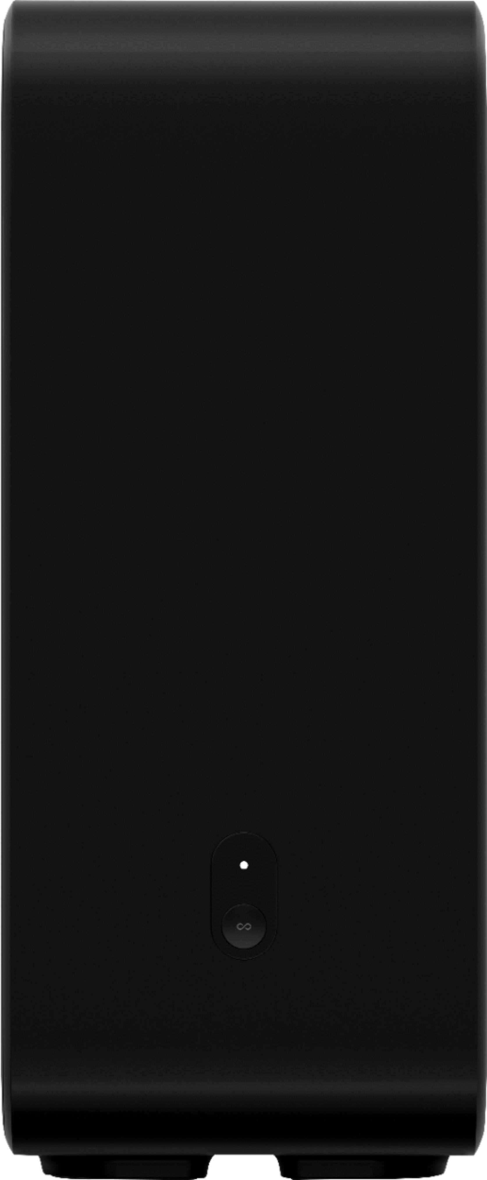 Left. Sonos - Geek Squad Certified Refurbished Sub (Gen 3) Wireless Subwoofer - Black.