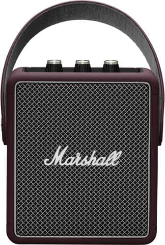 Marshall - Geek Squad Certified Refurbished Stockwell II Portable Bluetooth Speaker - Burgundy