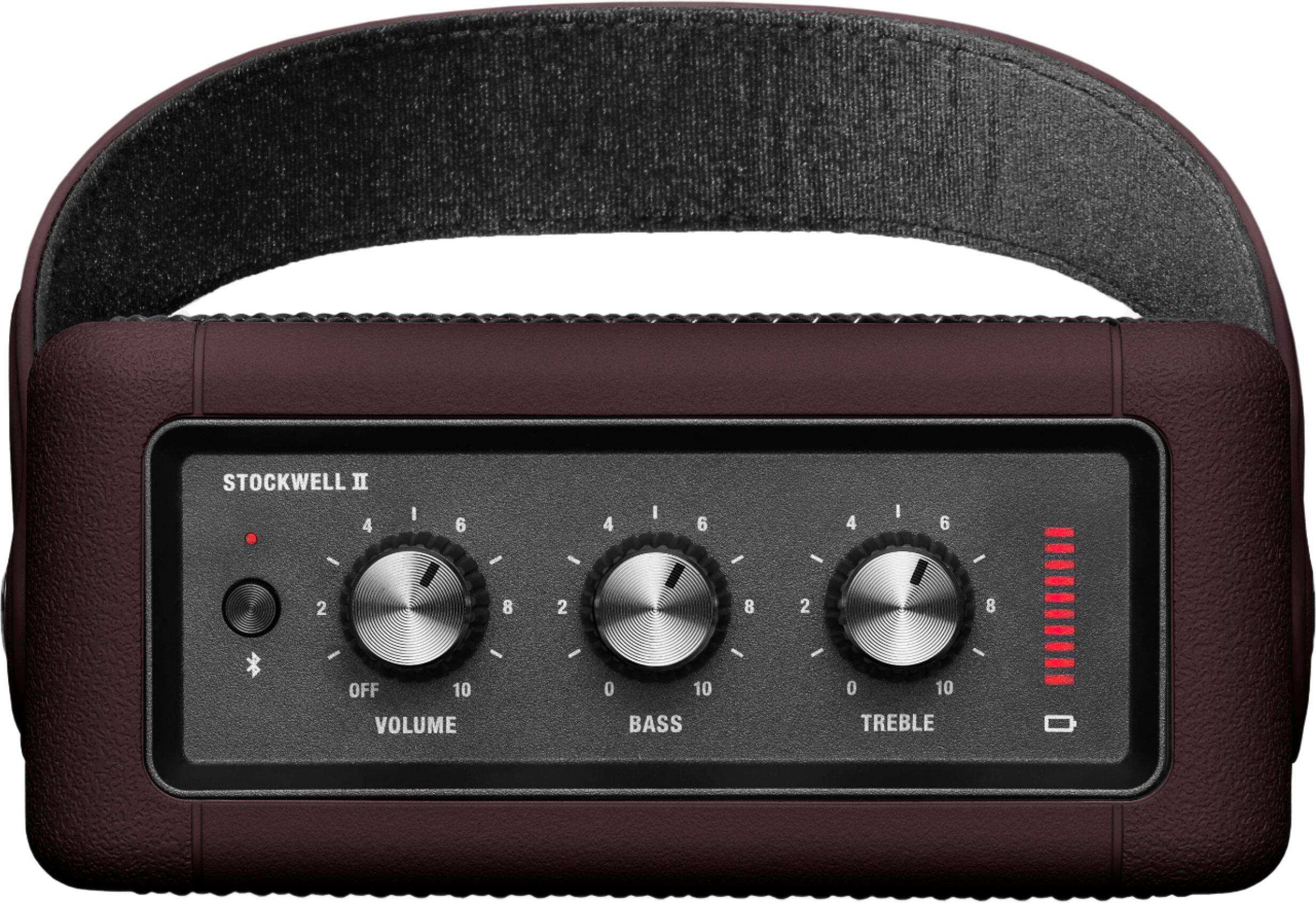 STOCKWELL II

VOLUME: 0-10  
BASS: 0-10  
TREBLE: 0-10