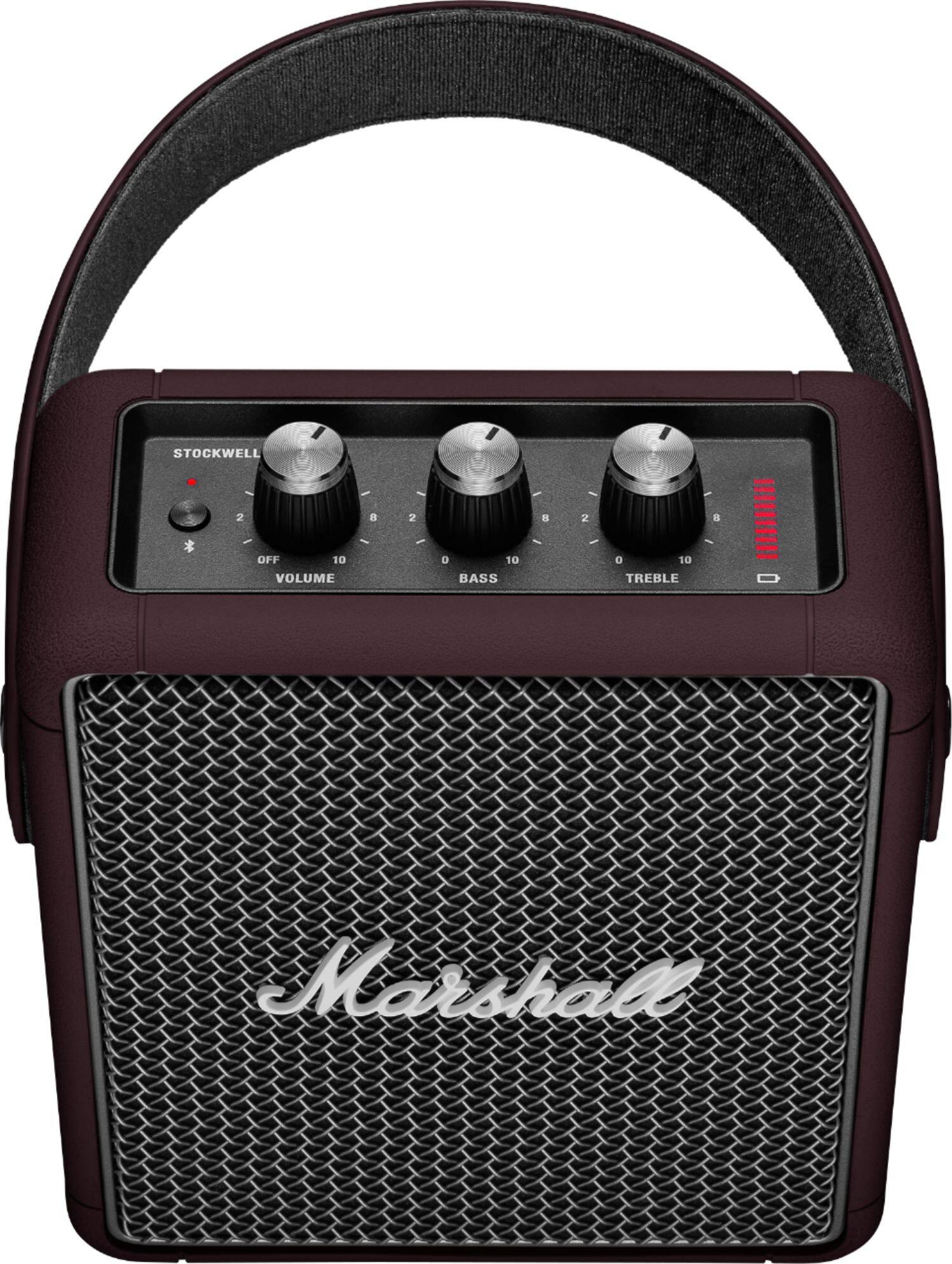 STOCKWELL 2  
OFF 10 VOLUME  
2 D 10 BASS  
1 2 D 10 TREBLE  
I D Marshall