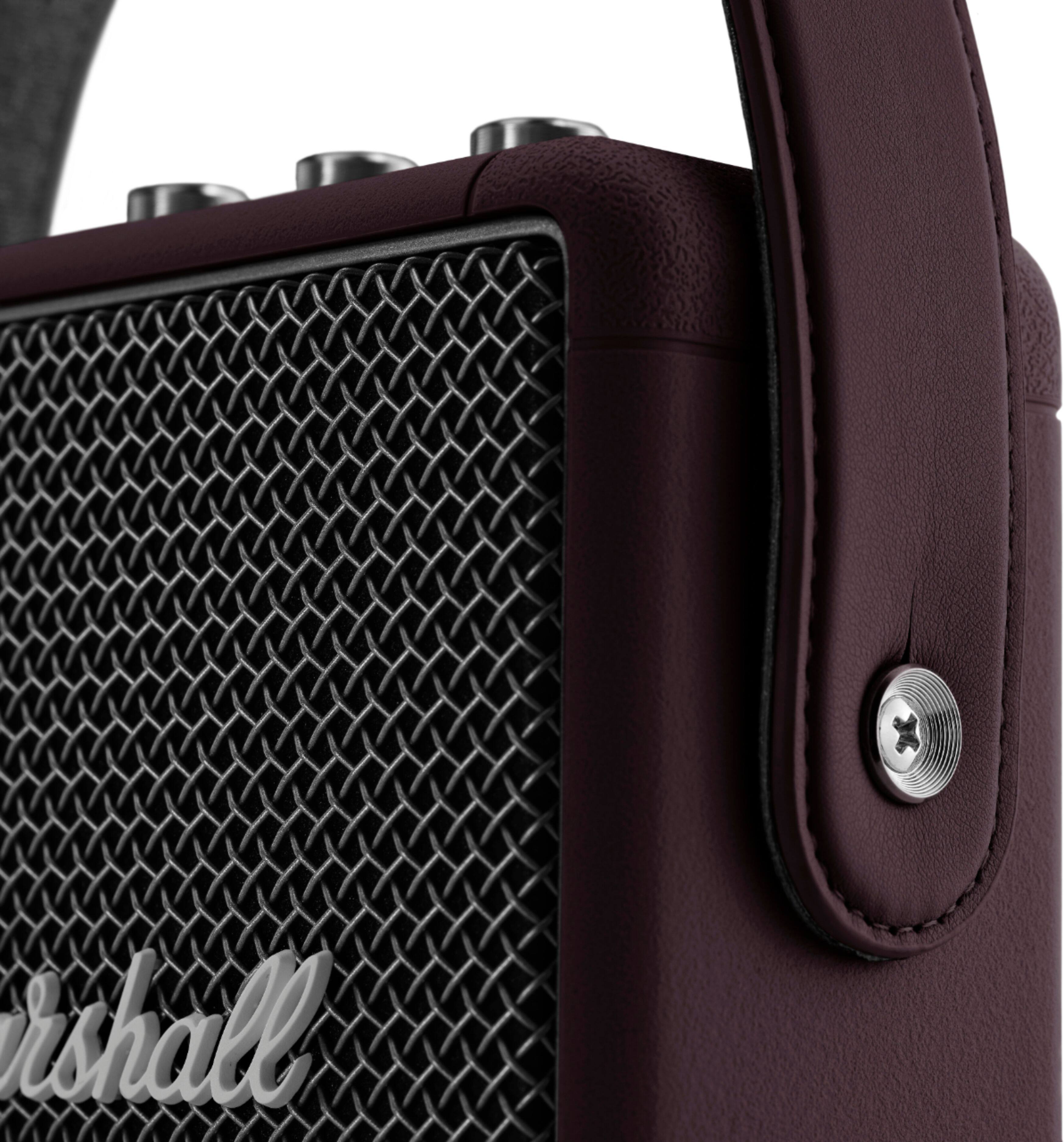 Alt View 20. Marshall - Geek Squad Certified Refurbished Stockwell II Portable Bluetooth Speaker - Burgundy.