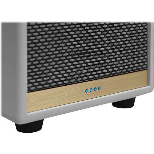 Alt View 15. Marshall - Geek Squad Certified Refurbished Uxbridge Smart Speaker with Amazon Alexa - White.