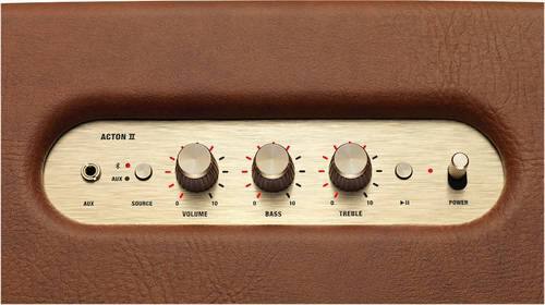 Alt View 13. Marshall - Geek Squad Certified Refurbished Acton II 60W Wireless Speaker - Brown.