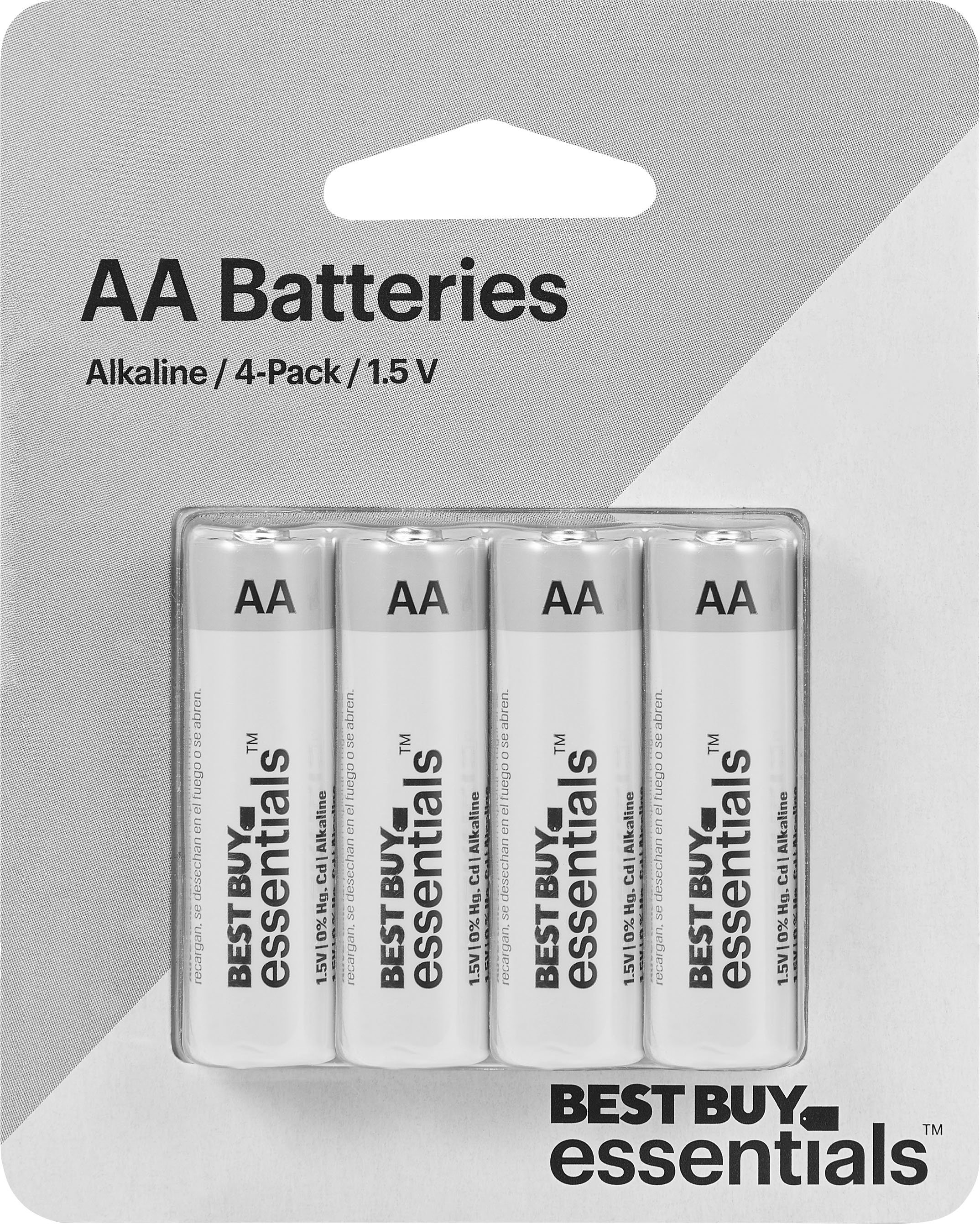 Best Buy essentials™ - AA Batteries (4-Pack)