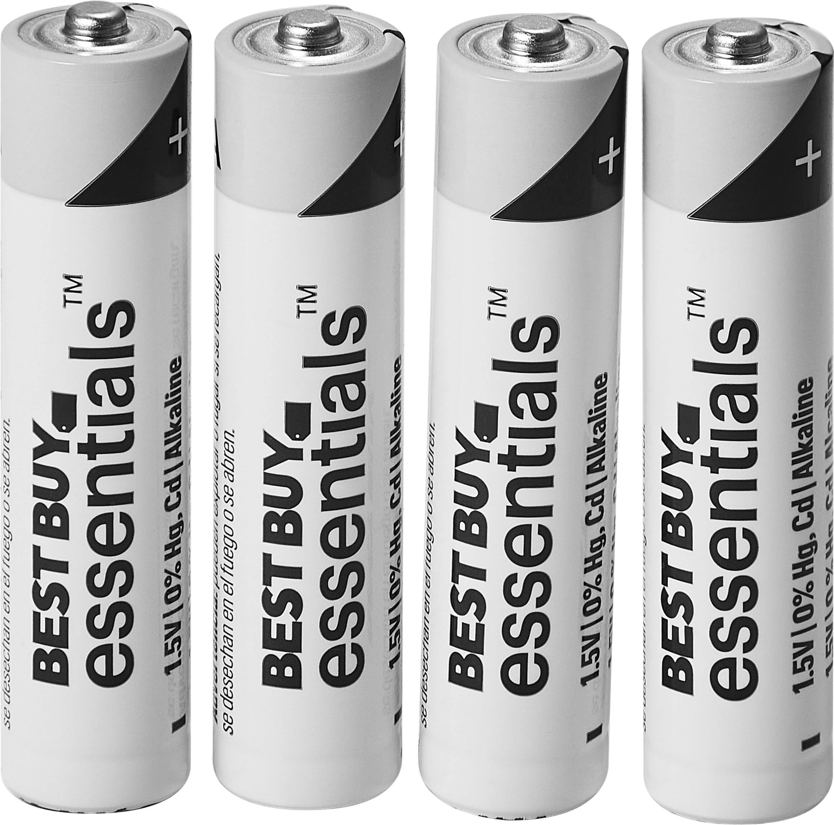 Alt View 13. Best Buy essentials™ - AAA Batteries (4-Pack) - Black.
