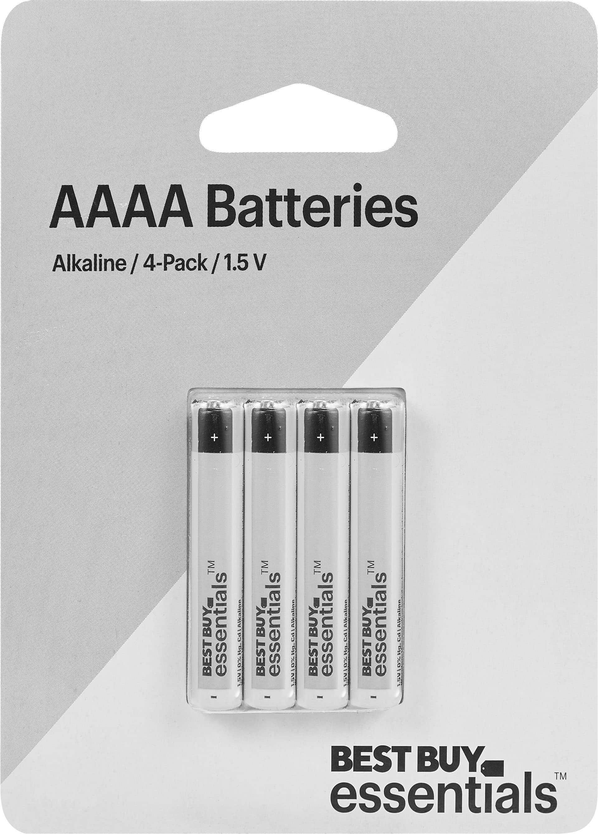 Alt View 11. Best Buy essentials™ - AAAA Batteries (4-Pack) - Black.