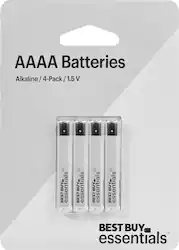 Best Buy essentials™ - AAAA Batteries (4-Pack) - Alt_View_Zoom_11