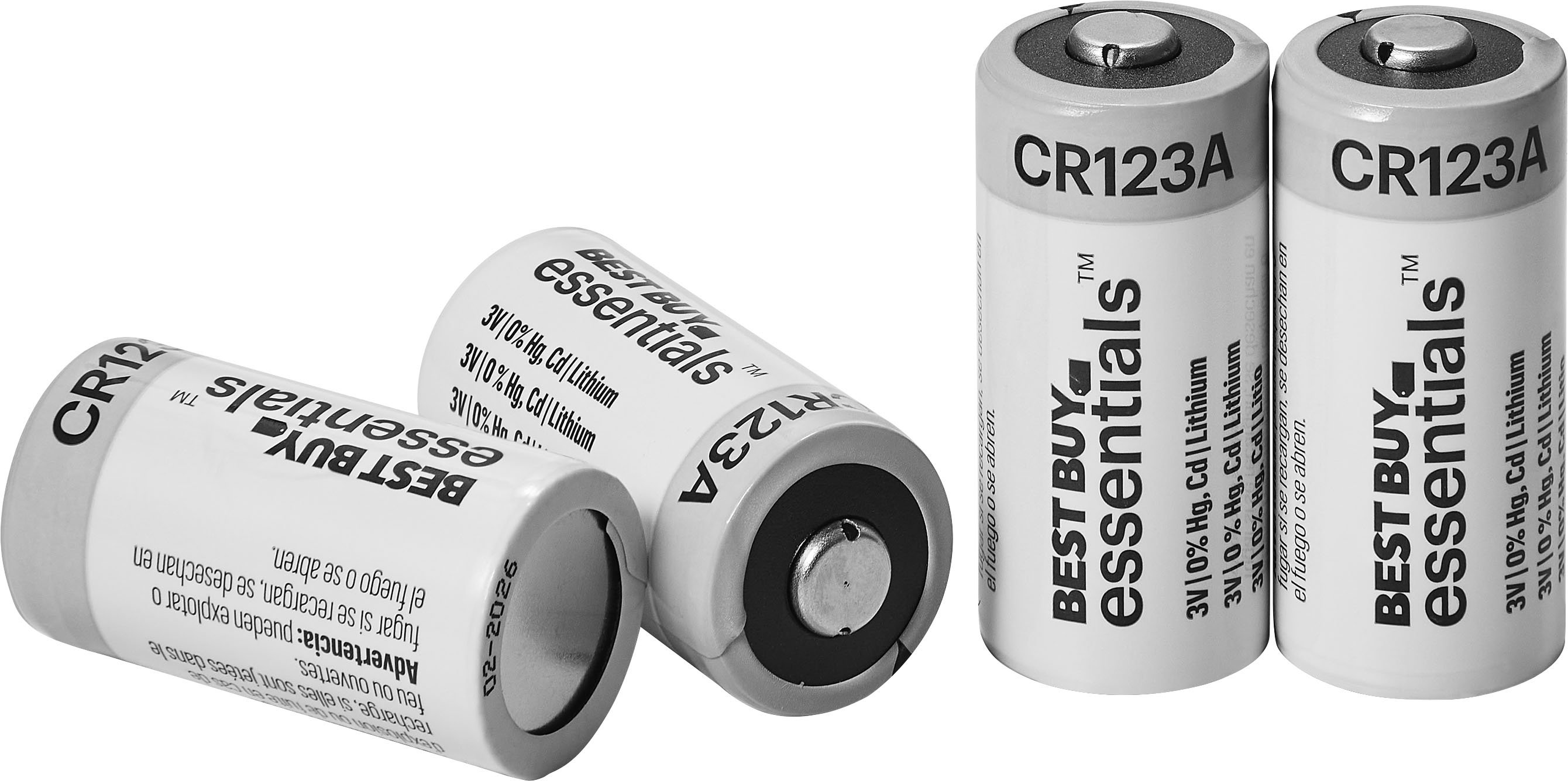 Best Buy essentials™ CR123 Batteries (6-Pack) BE-B1236PK - Best Buy