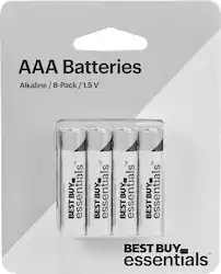 Best Buy essentials™ - AAA Batteries (8-Pack) - Alt_View_Zoom_11