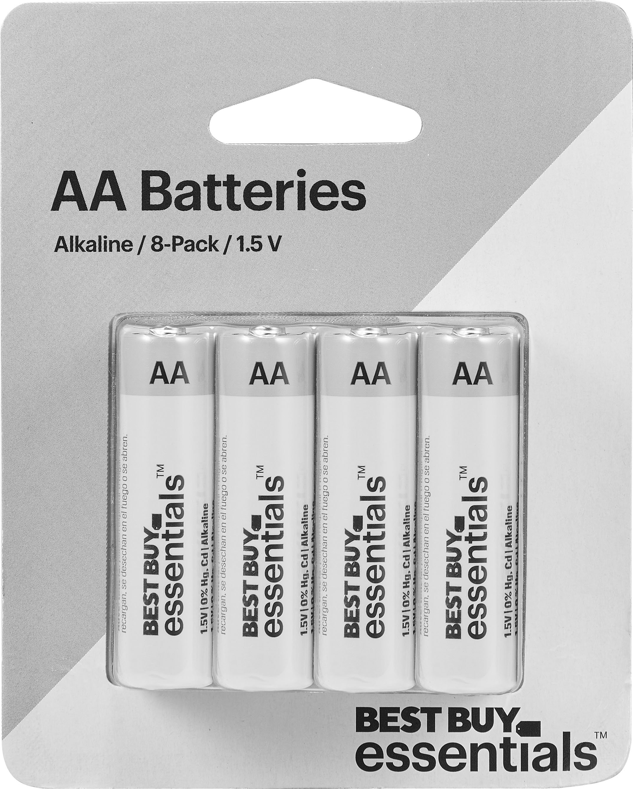 Har det dårligt nyse gift Best Buy essentials™ AA Batteries (8-Pack) BE-BAA8PK - Best Buy