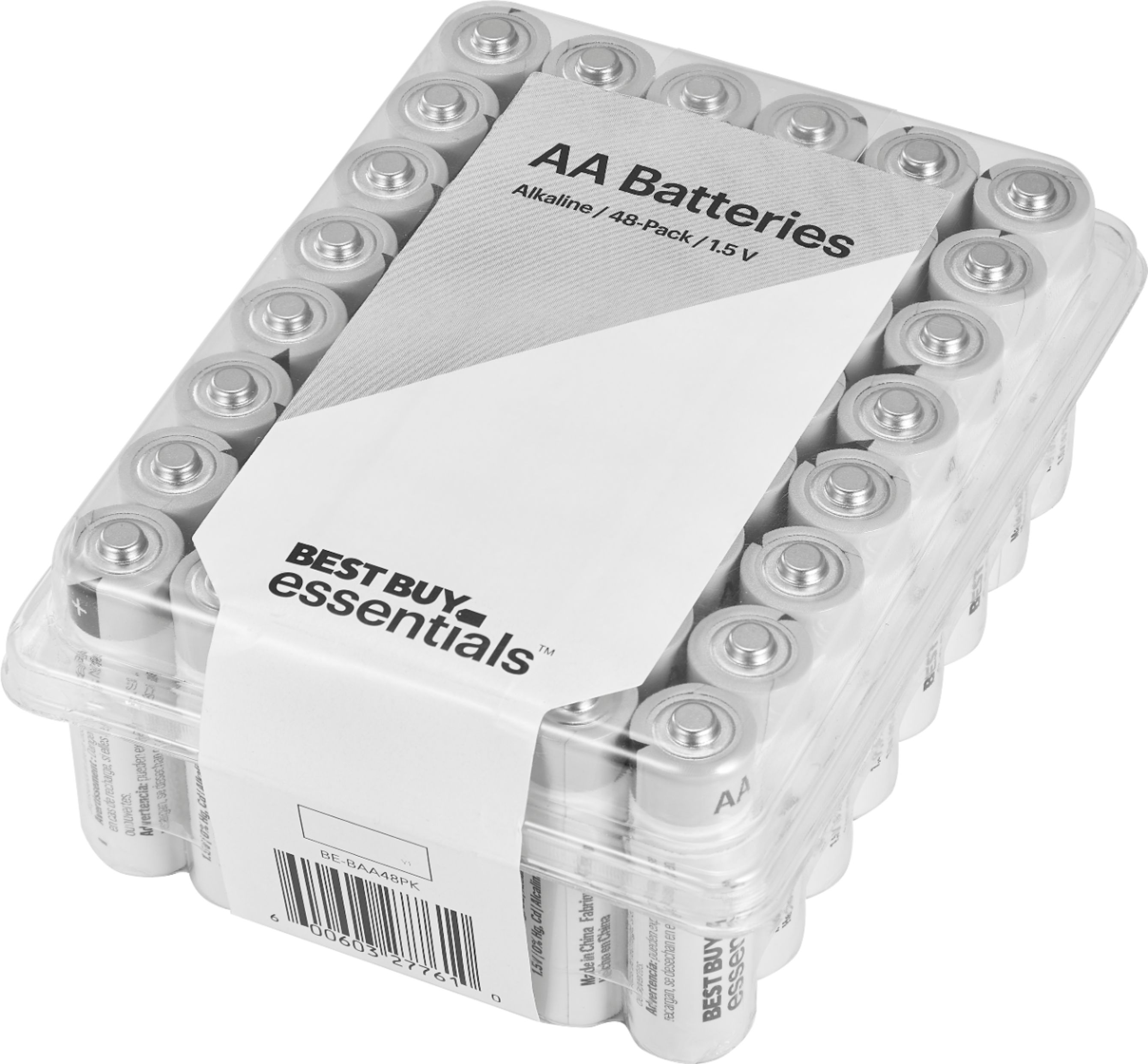 Kiks evne rapport Best Buy essentials™ AA Batteries (48-Pack) BE-BAA48PK - Best Buy