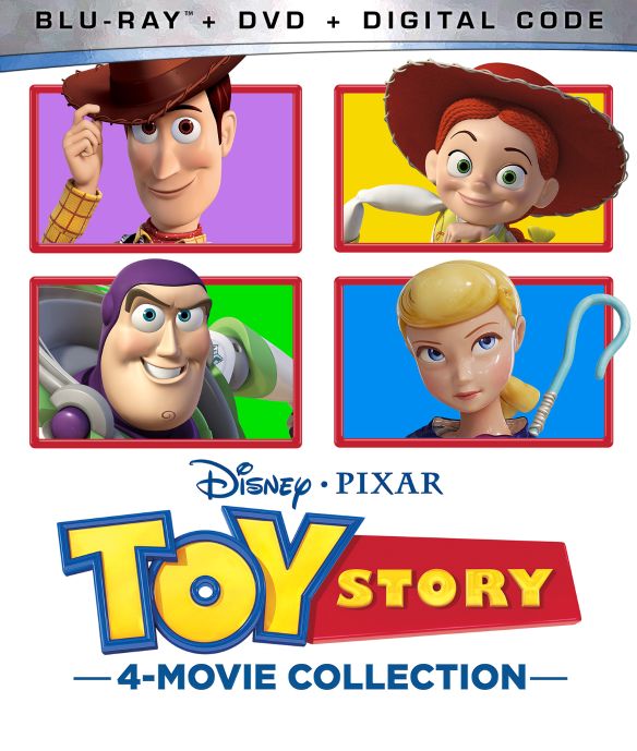 Toy Story 4-Movie Collection [Includes Digital Copy] [Blu-ray/DVD