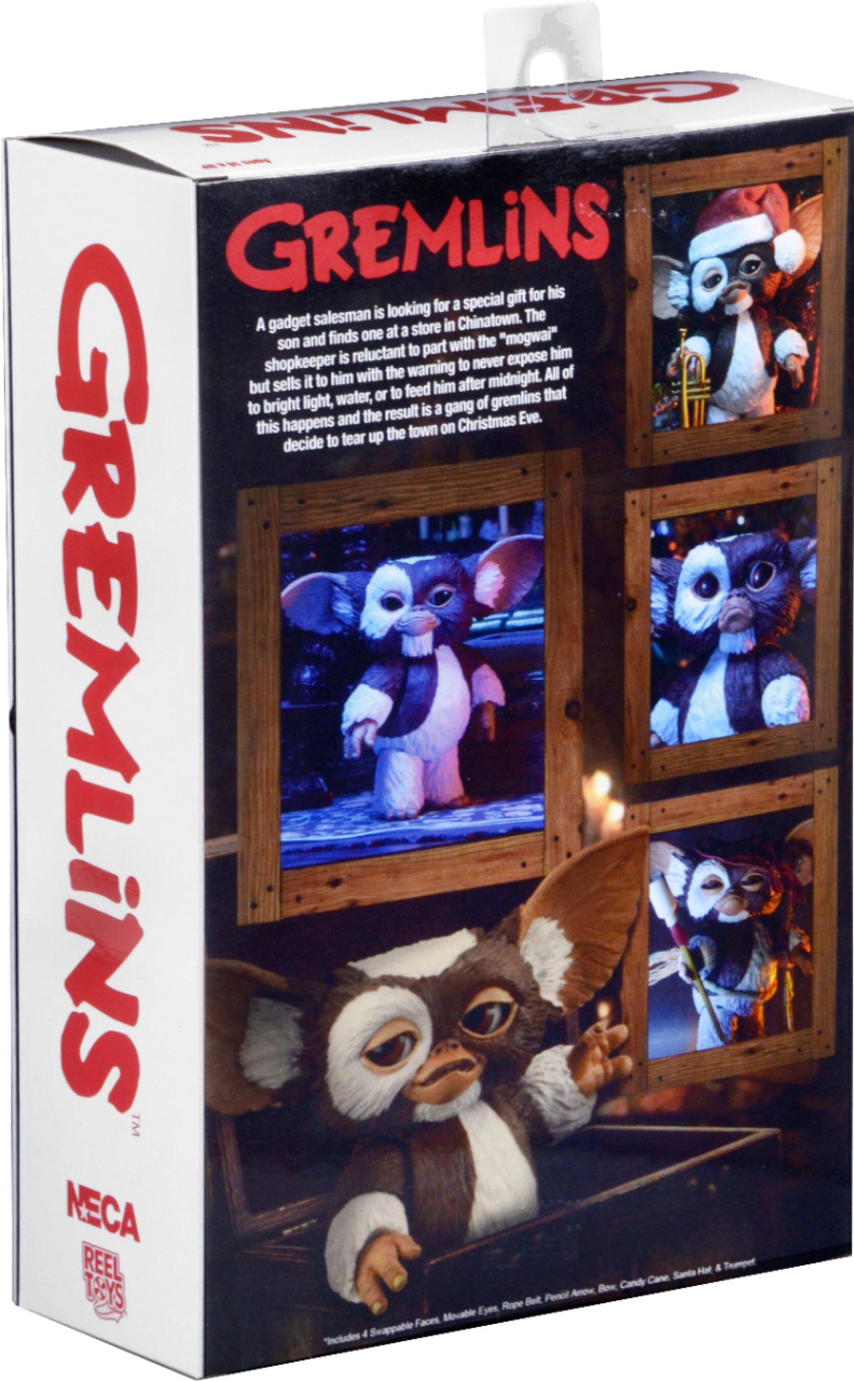 Angle. NECA - Gremlins -  7" Scale Action Figure - Ultimate Gizmo.