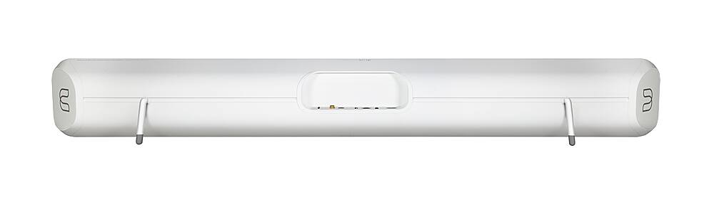 Back. Bluesound - PULSE SOUNDBAR+ Wireless Multi-room High Resolution Smart Soundbar with Wi-Fi & Bluetooth - White.