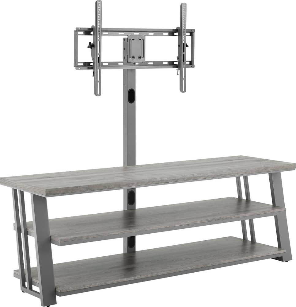 Angle. Insignia™ - TV Stand for Most Flat-Panel TVs Up to 75" - Gray.